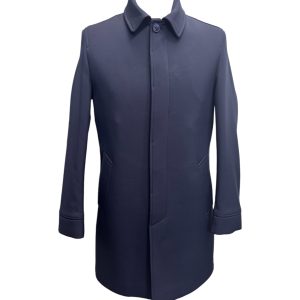 Scarano Napoli - Cappotto blu navy uomo - 46
