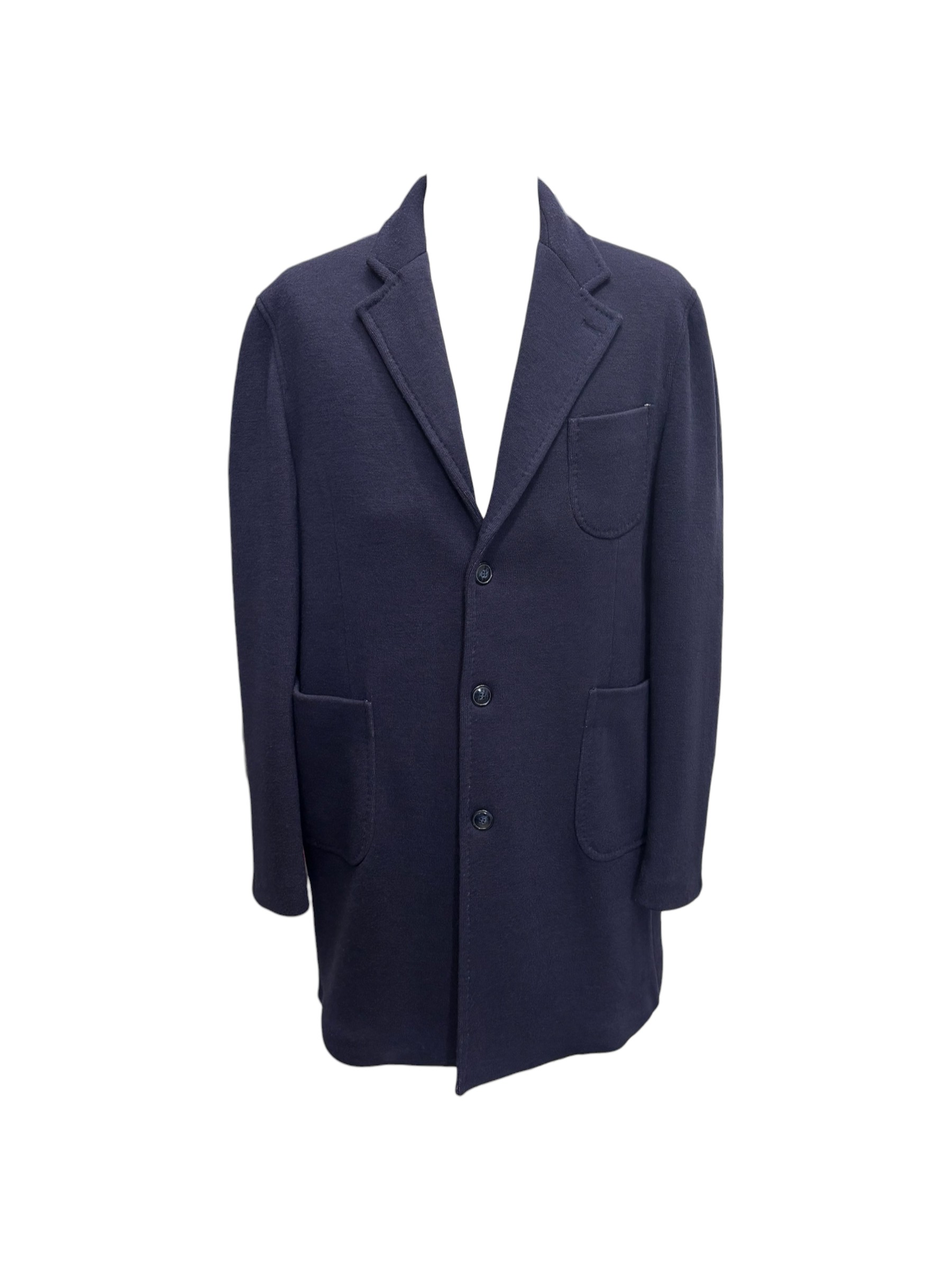 Marco Nils - Cappotto blu uomo - 58