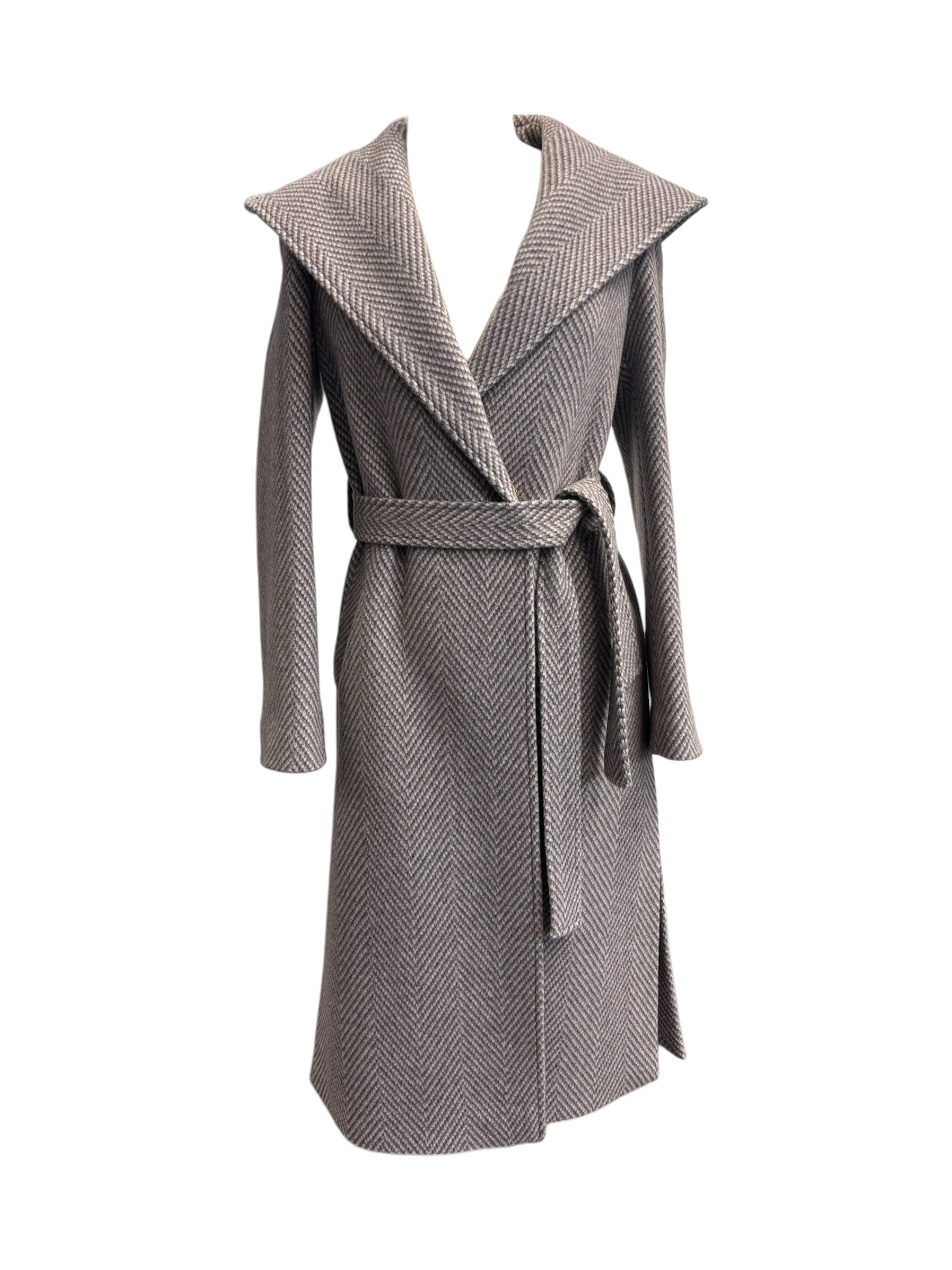 Federica Garoni - Cappotto a lisca di pesce modello Megan - 42