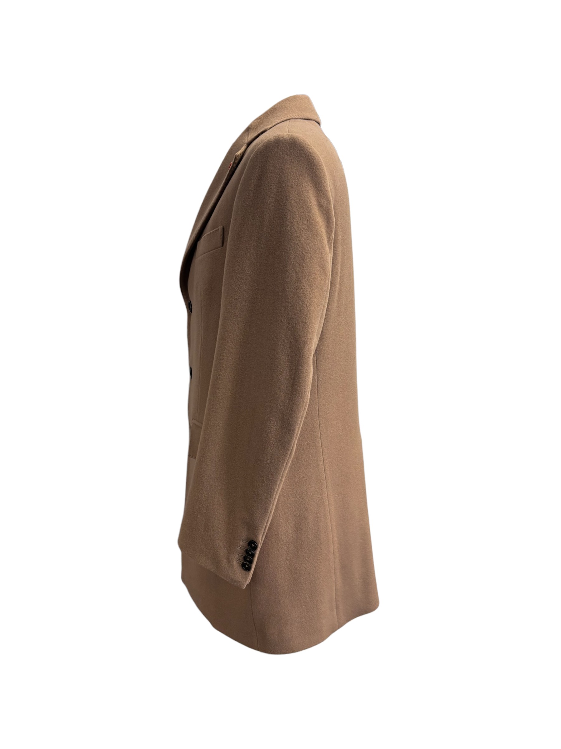 Scarano Napoli - Cappotto monopetto cammello - immagine 2