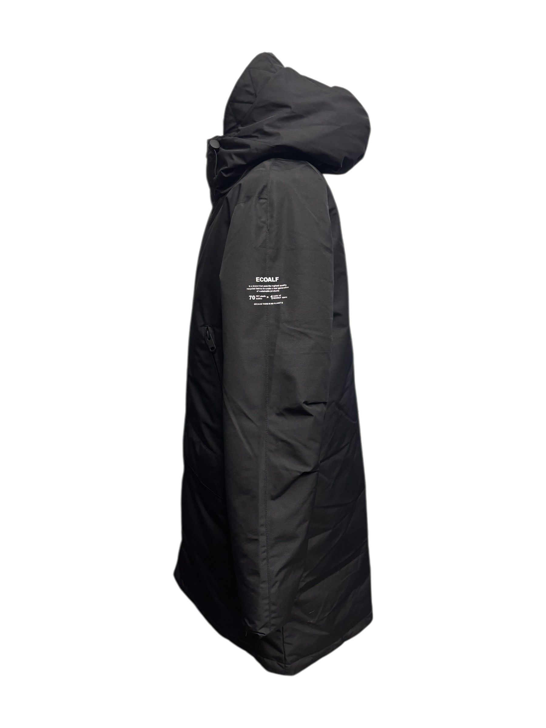 Ecoalf - Piumino nero modello Iceberg - L - immagine 2