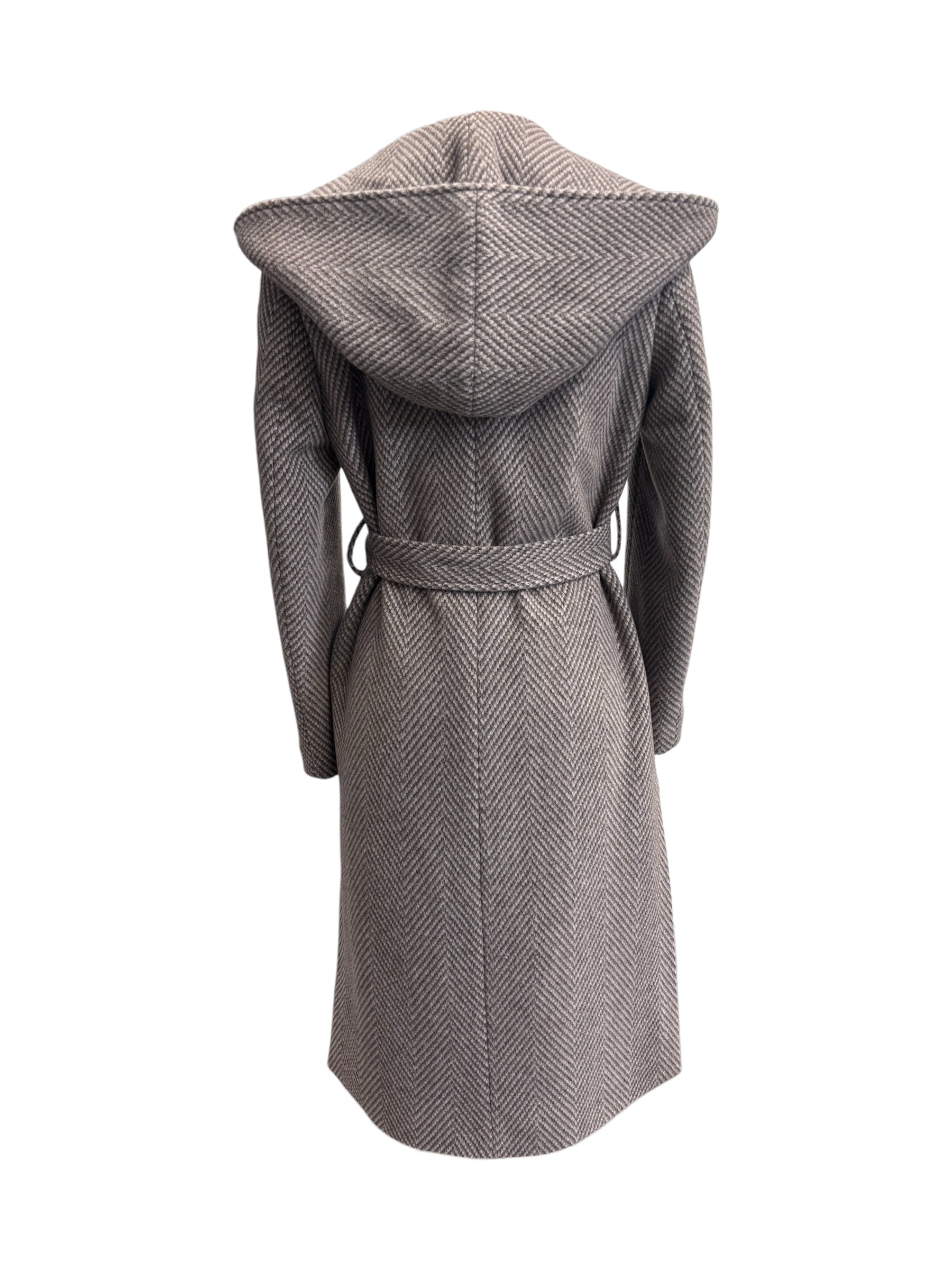 Federica Garoni - Cappotto a lisca di pesce modello Megan - 42 - immagine 3