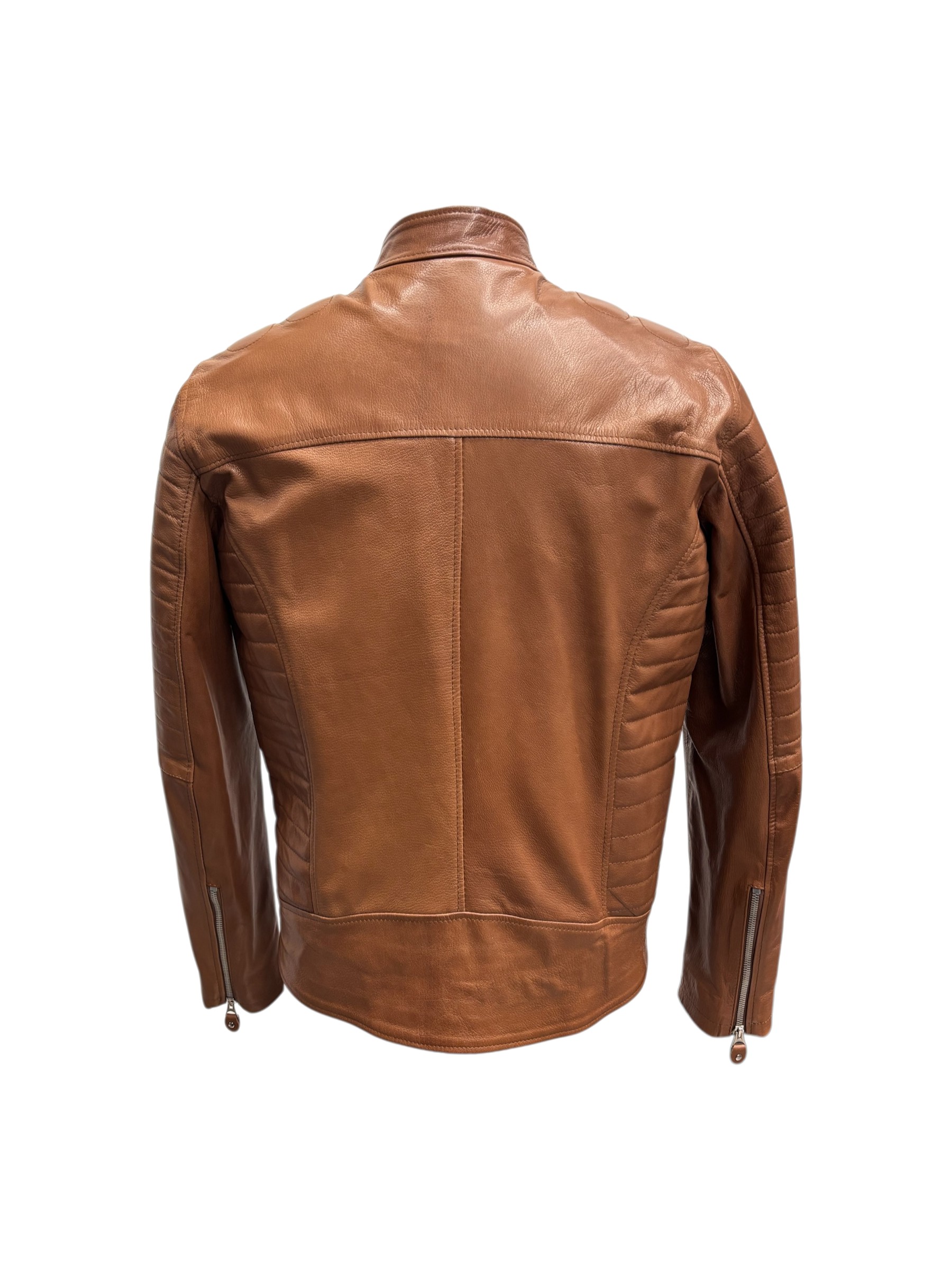 Raphael - Giubbino in pelle cuoio uomo - 50 - immagine 3