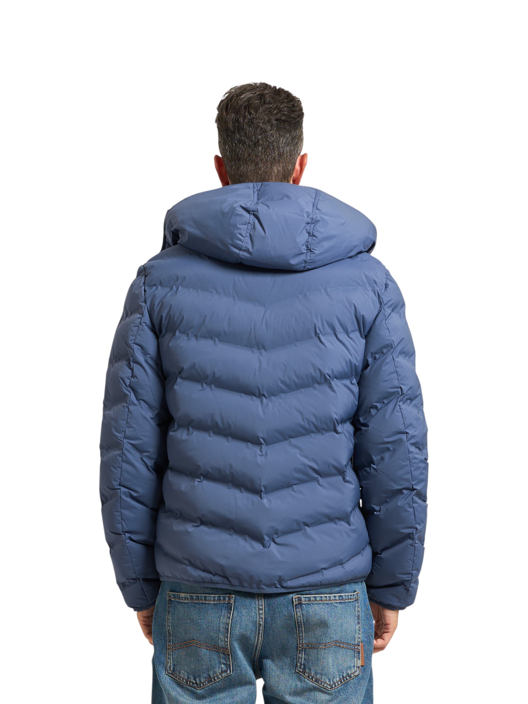 Harmont & Blaine - Piumino lavanda trapuntato uomo - L - immagine 5