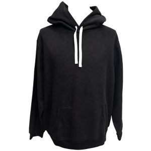 Polo Ralph Lauren - Felpa in Pile nera con cappuccio uomo - XL