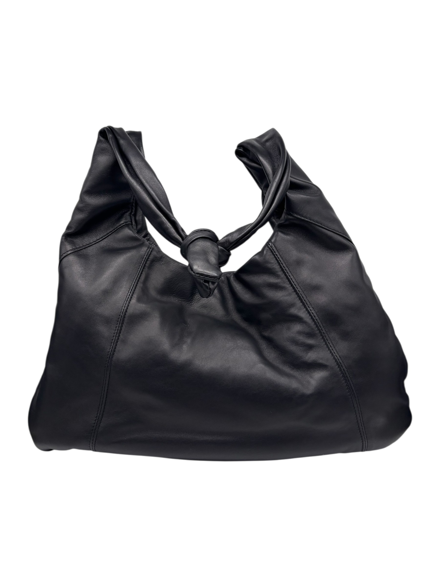 Raphael - Borsa a spalla nera in pelle