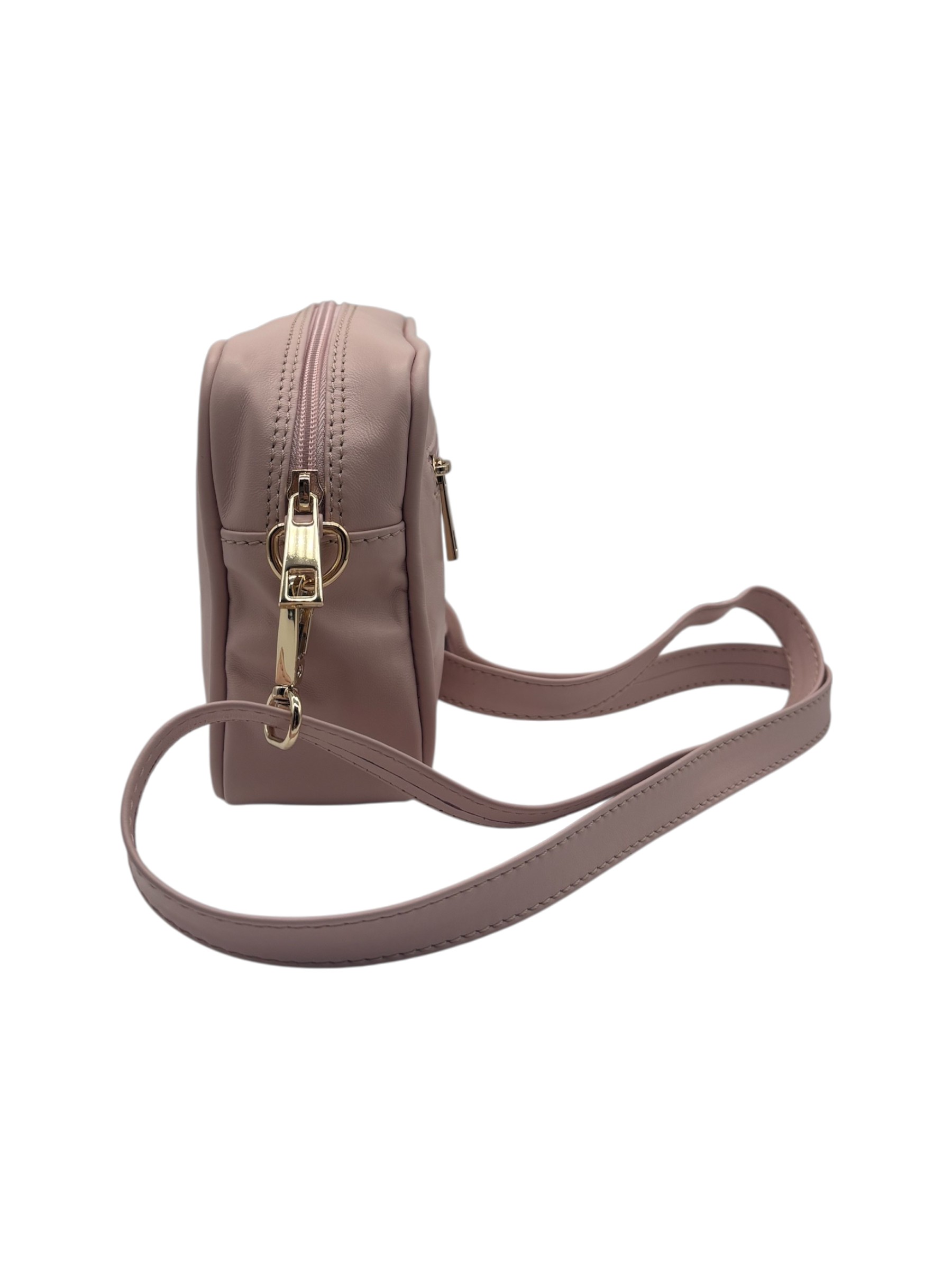 Raphael - Borsa a tracolla in pelle rosa - immagine 2