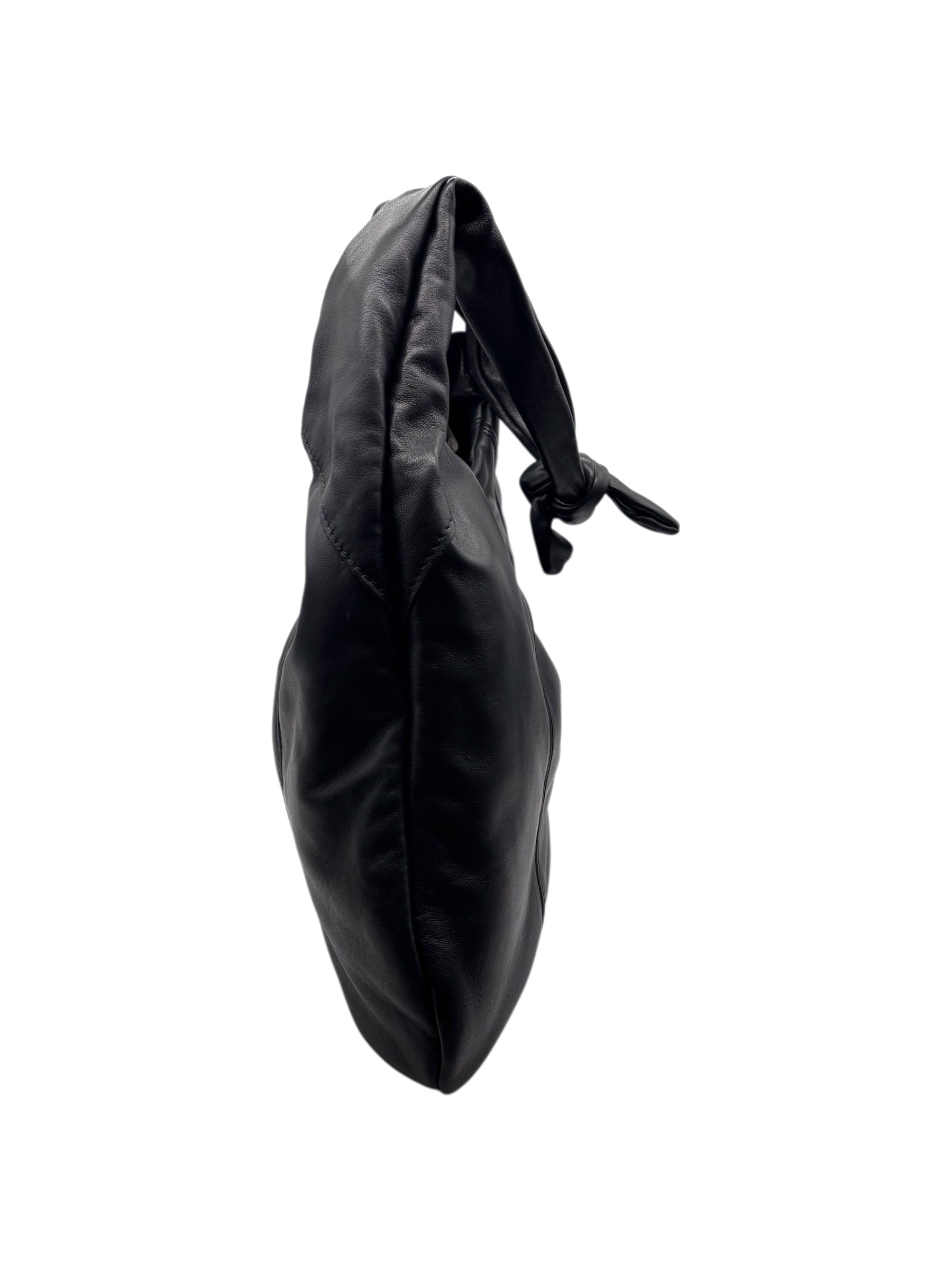 Raphael - Borsa a spalla nera in pelle - immagine 2