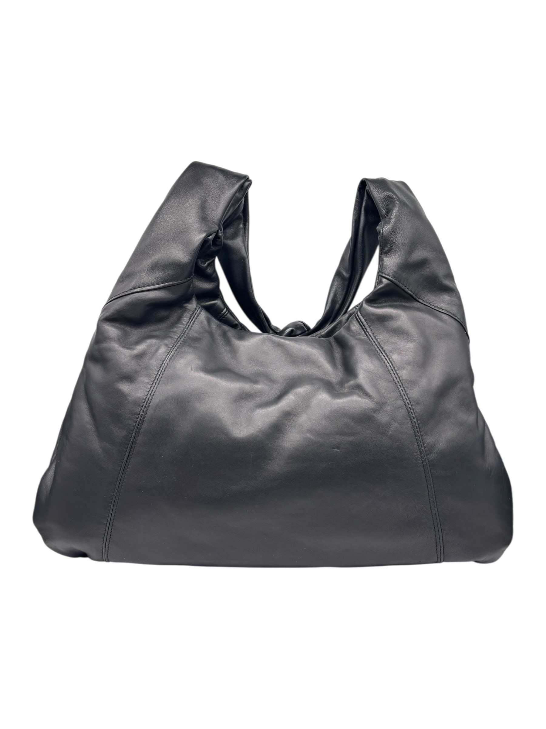 Raphael - Borsa a spalla nera in pelle - immagine 3