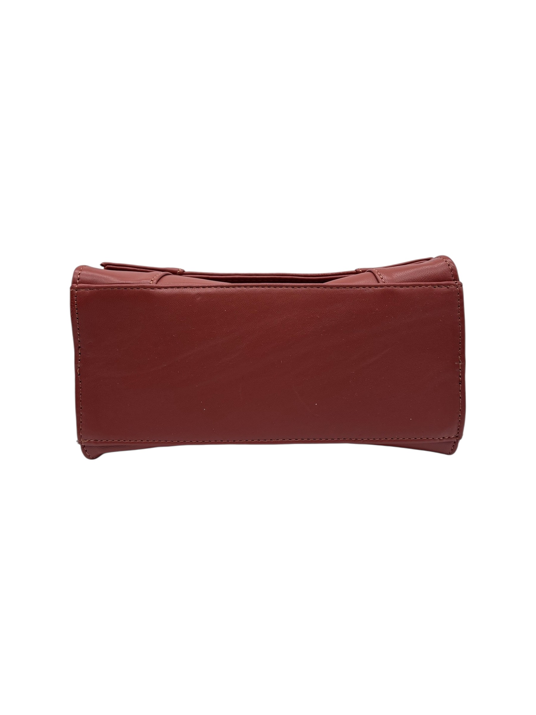 Raphael - Borsa a tracolla in pelle mattone - immagine 4