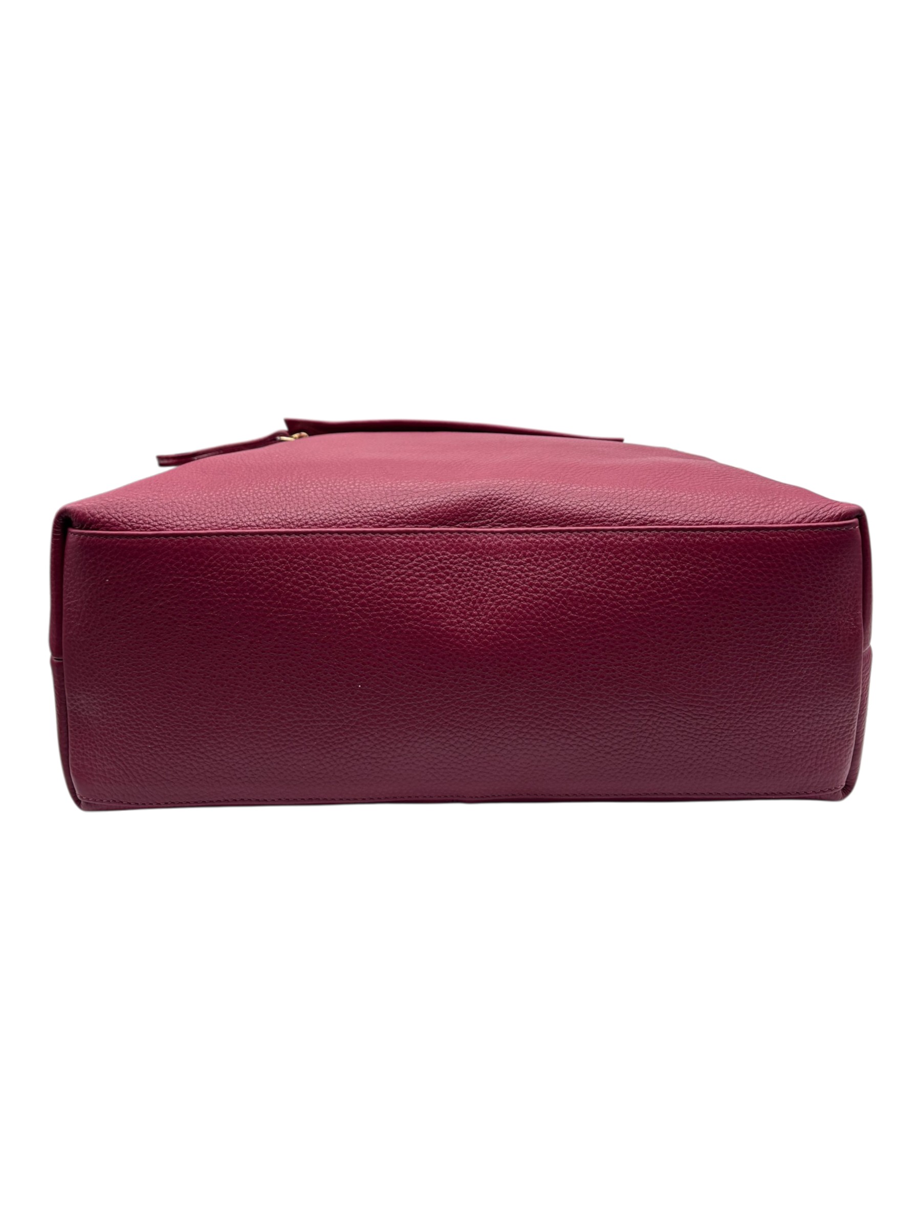 Raphael - Borsa a spalla bordeaux in pelle martellata - immagine 4