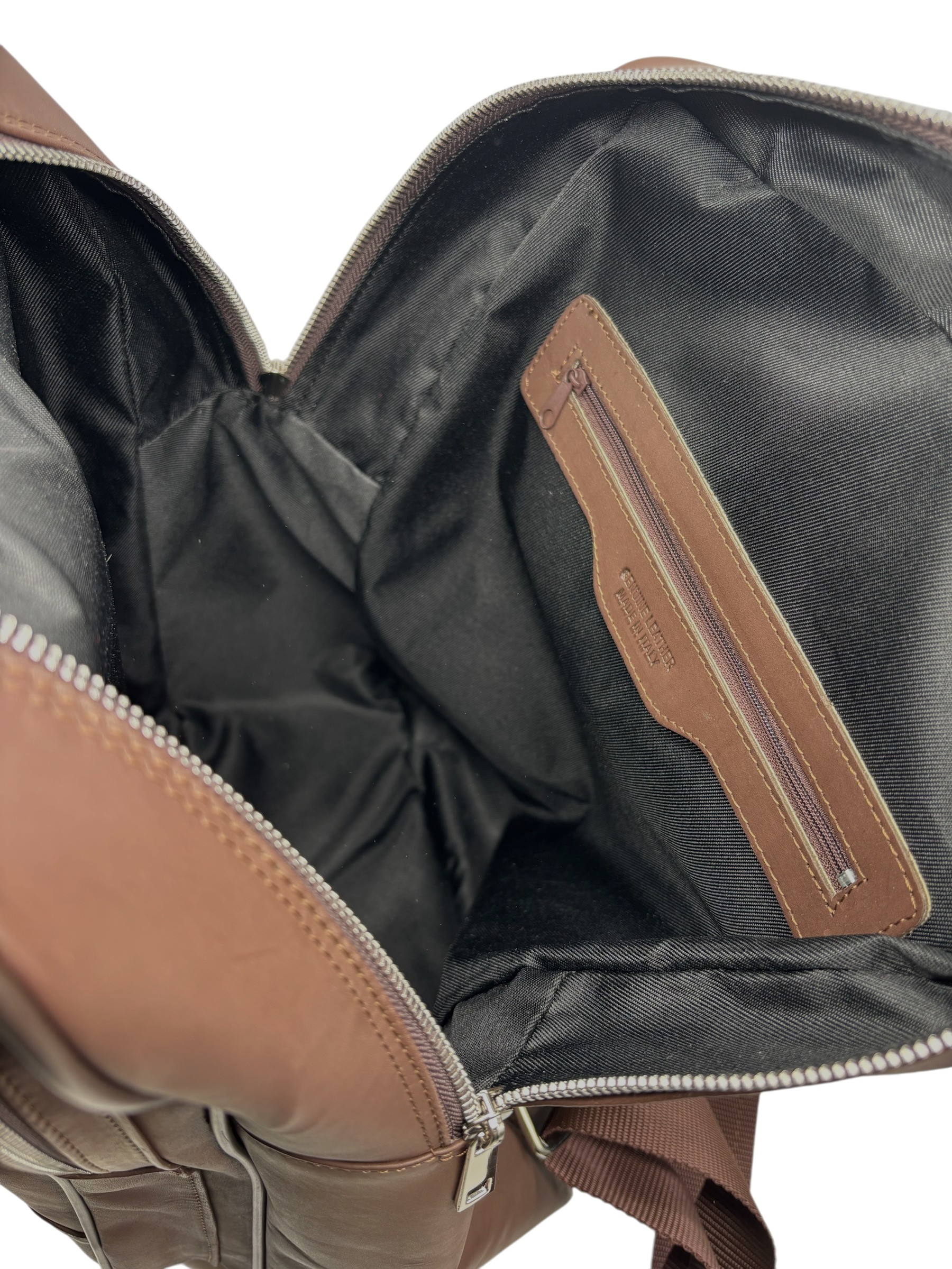 Raphael - Zaino in pelle di vitello testa di moro - immagine 5