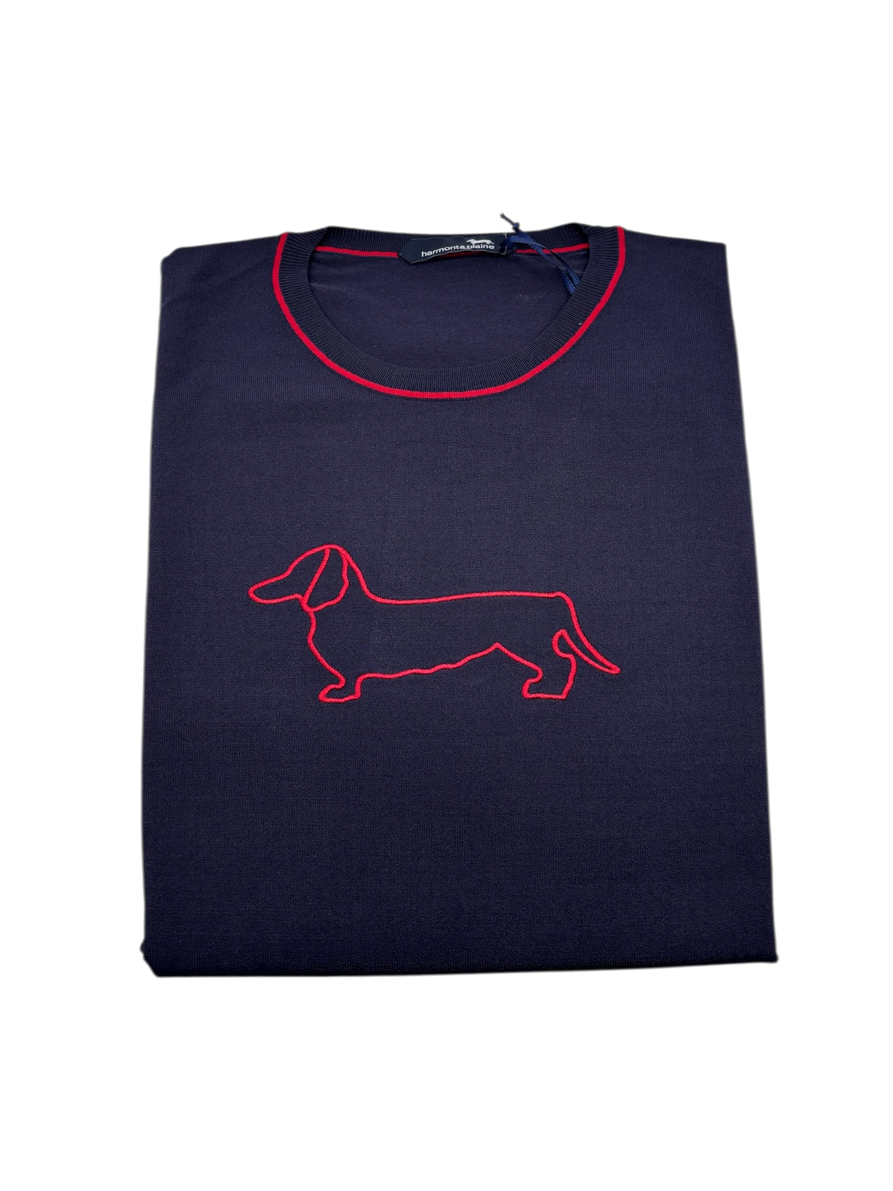 Harmont & Blaine - Maglia donna girocollo blu