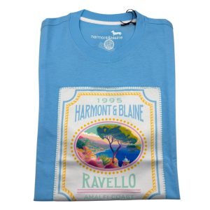 Harmont & Blaine – T-shirt donna celeste Ravello