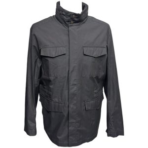 Armani Collezioni - Field Jacket uomo nero modello Caban - 50