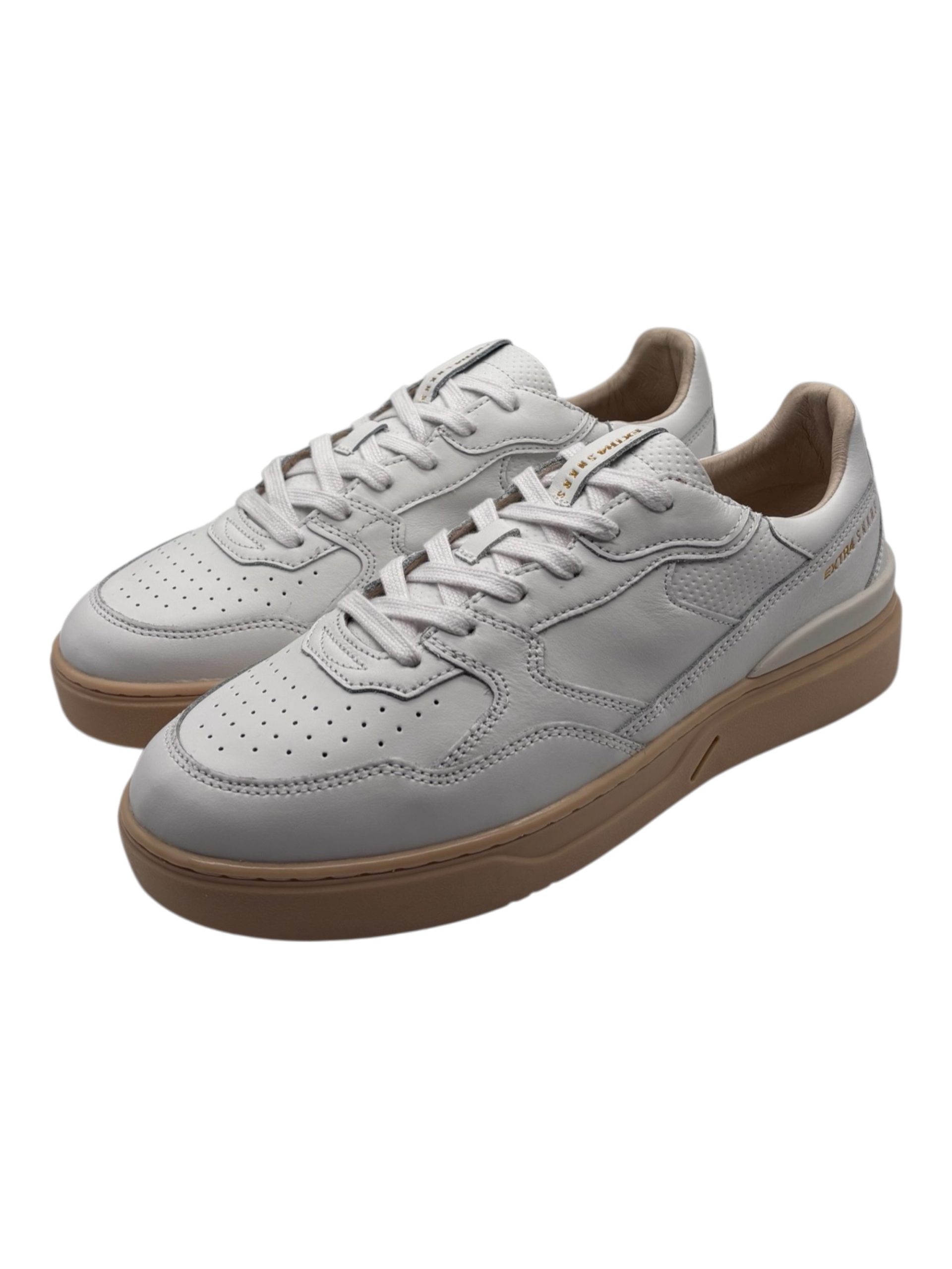 Extr4 - Club Tennis 1.11 Sneakers in pelle bianca
