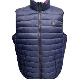 U.S. Polo Assn. - Gilet trapuntato blu navy modello Hays - 58