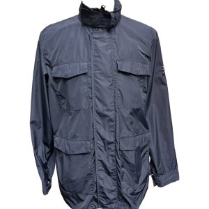 Ecoalf - Giubbino leggero uomo blu navy modello Bada