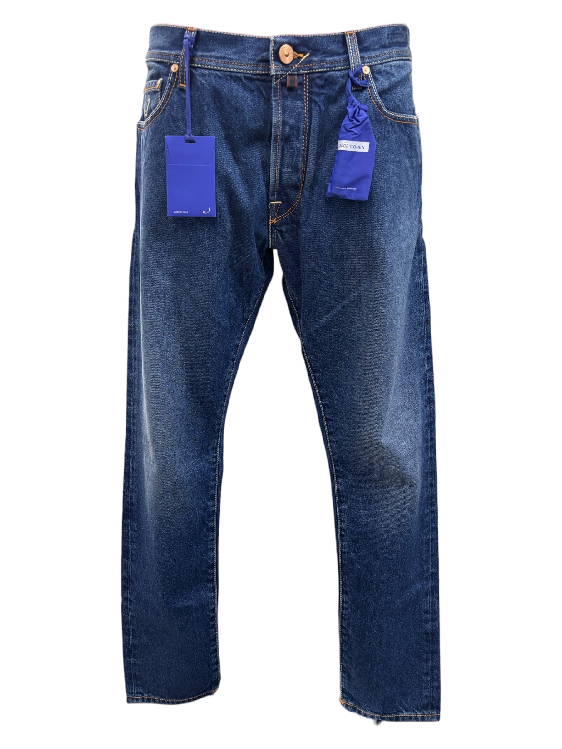 Jacob Cohën – Jeans medium blue wash modello Travis - W35