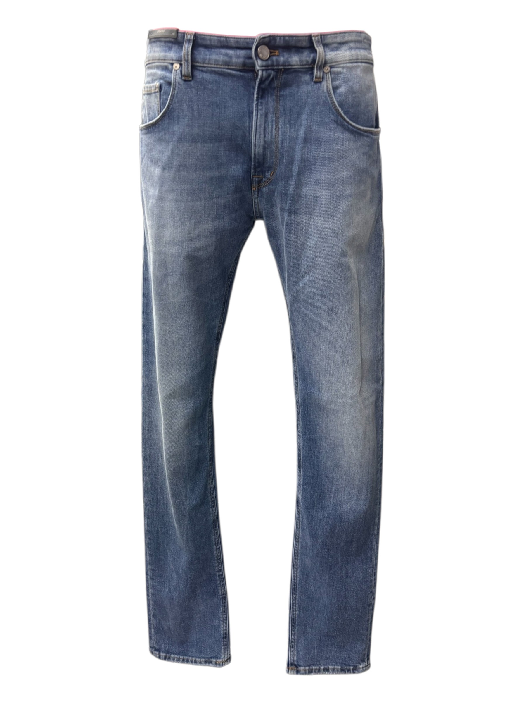 PT Torino - Jeans slim fit light blue wash