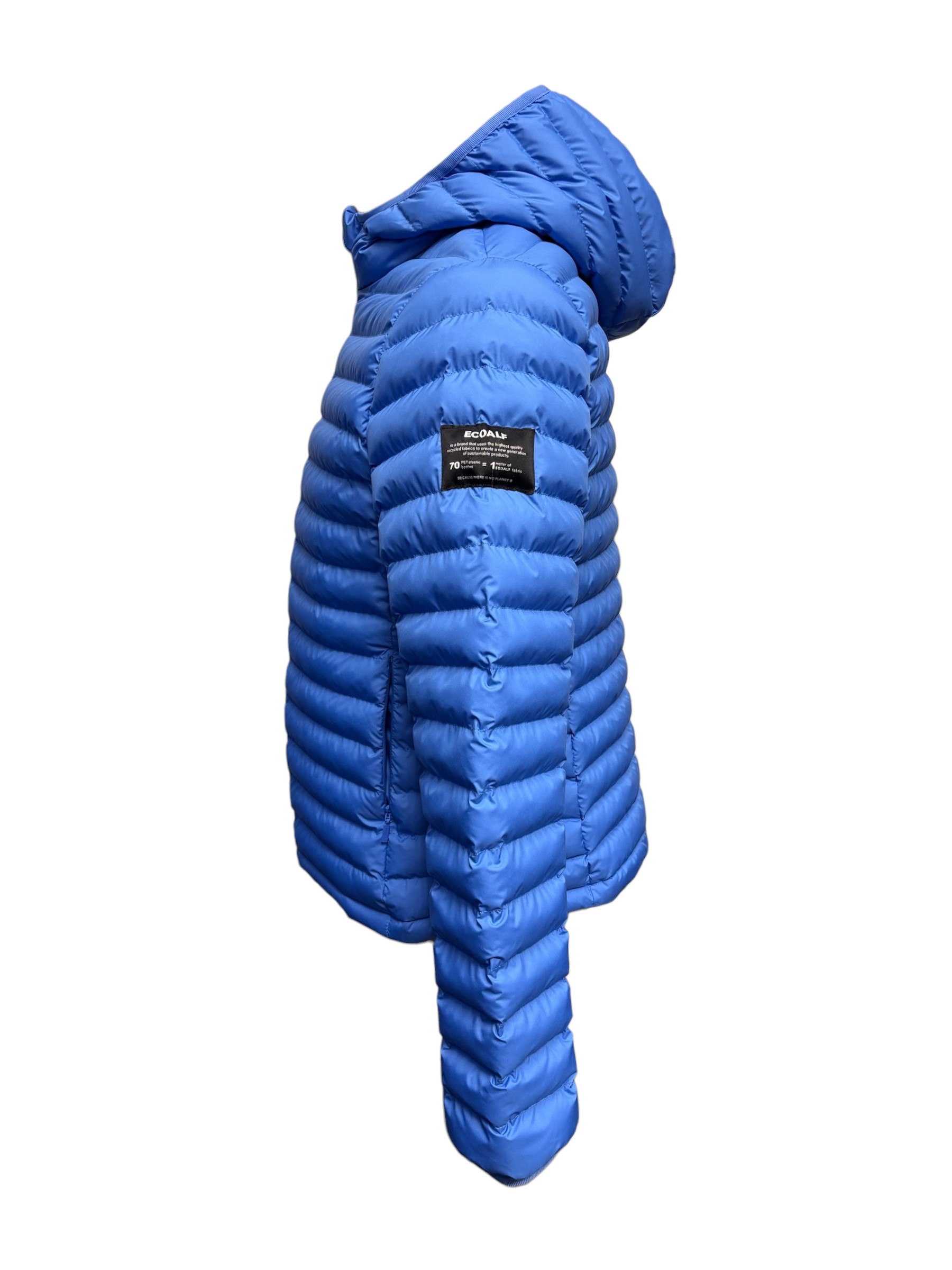 Ecoalf - Giubbino leggero bluette donna modello Atlantic - immagine 2