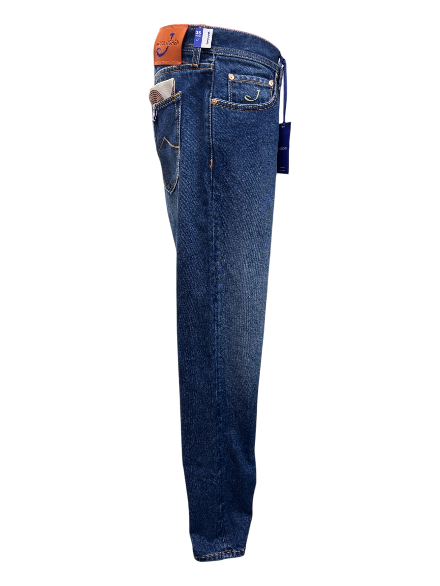 Jacob Cohën – Jeans medium blue wash modello Travis - W35 - immagine 2