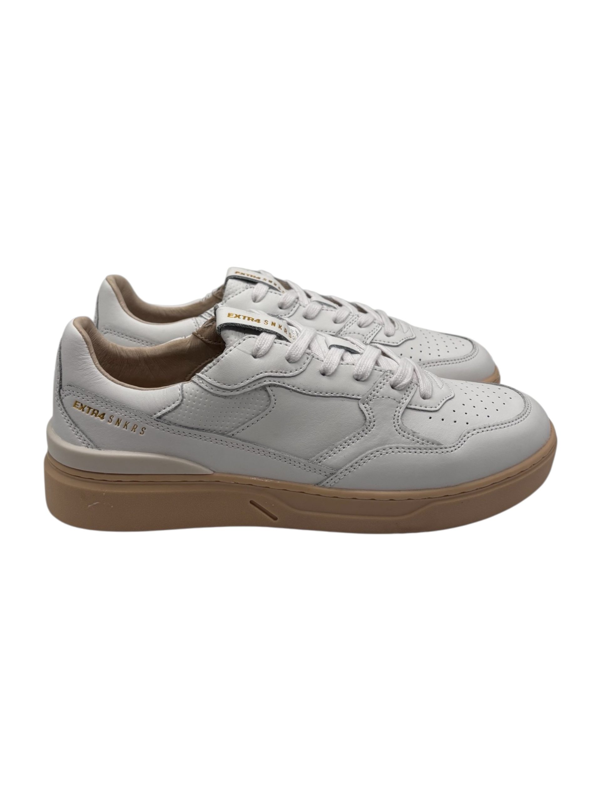 Extr4 - Club Tennis 1.11 Sneakers in pelle bianca - immagine 3