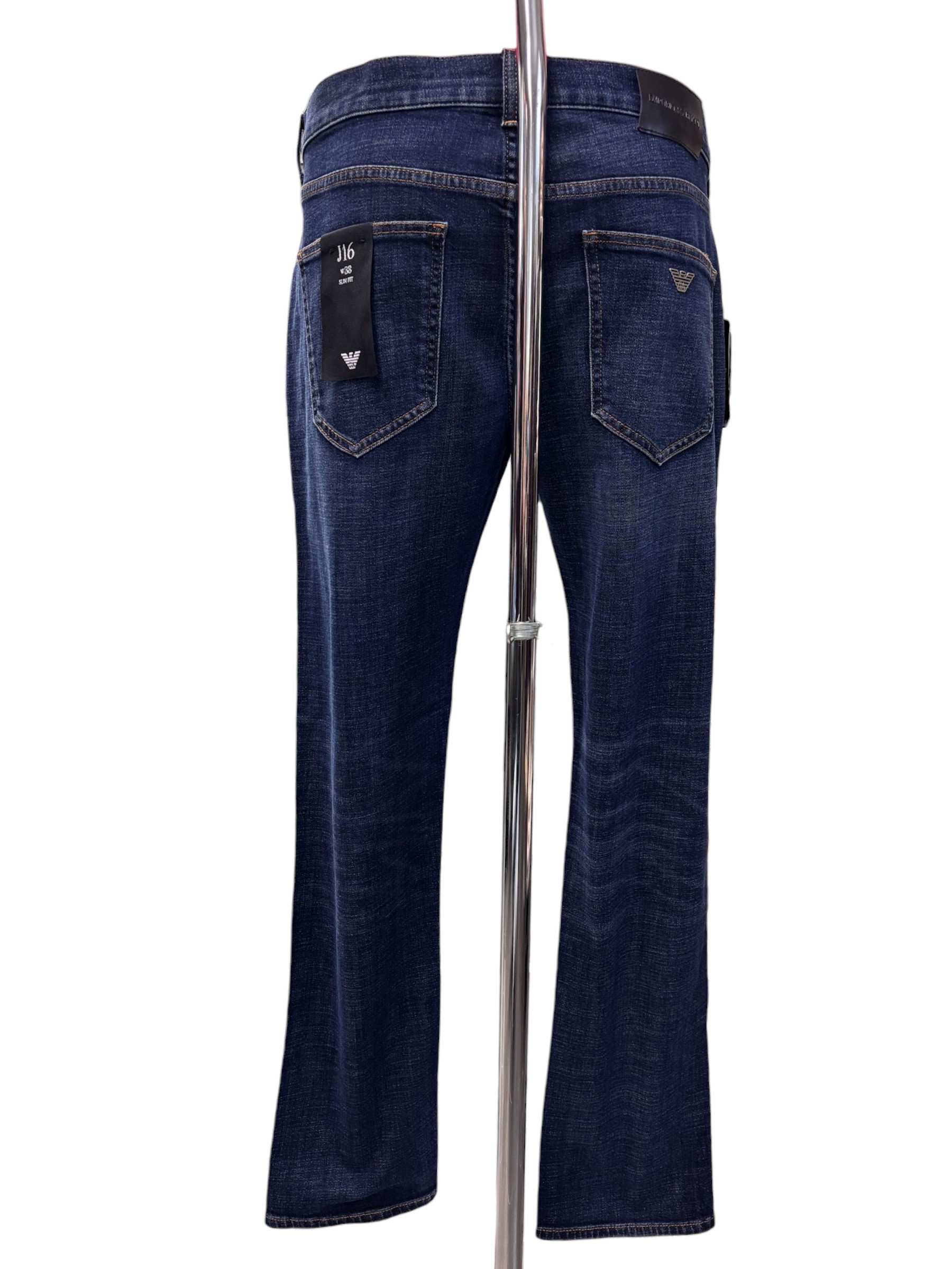 Emporio Armani - Jeans slim fit dark wash J16 - W38 - immagine 3