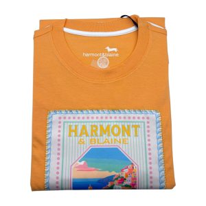 Harmont & Blaine - T-shirt donna arancione Positano