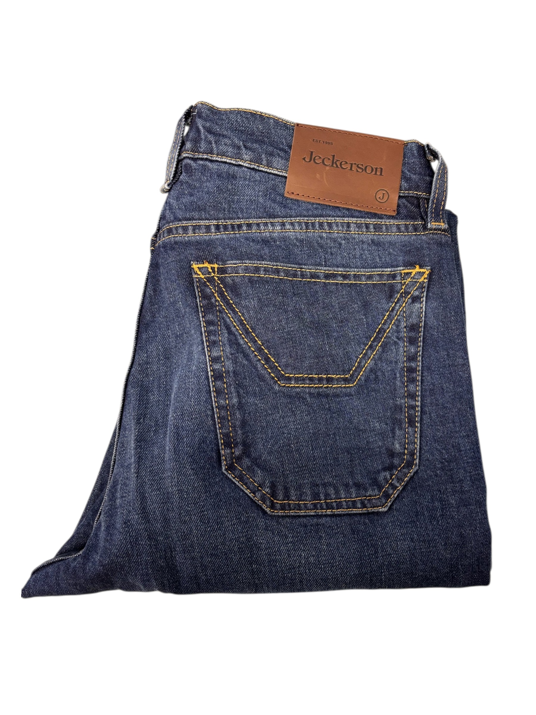 Jeckerson - Jeans slim fit medium blue wash - immagine 4