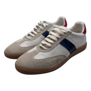 Brecos - Sneakers uomo in pelle e camoscio - 42