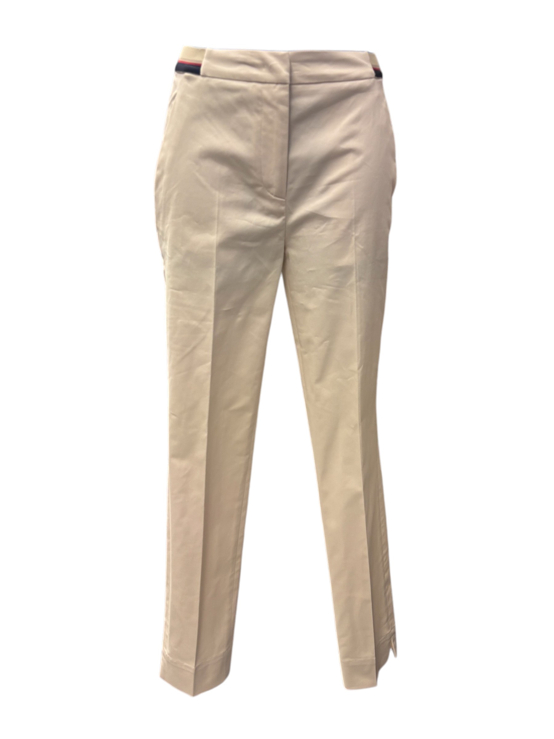 Harmont & Blaine - Pantaloni chino donna con elastico beige