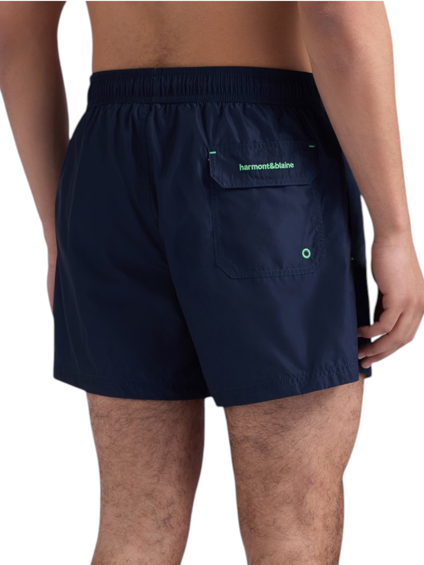 Harmont & Blaine – Costume da bagno uomo blu navy - immagine 2