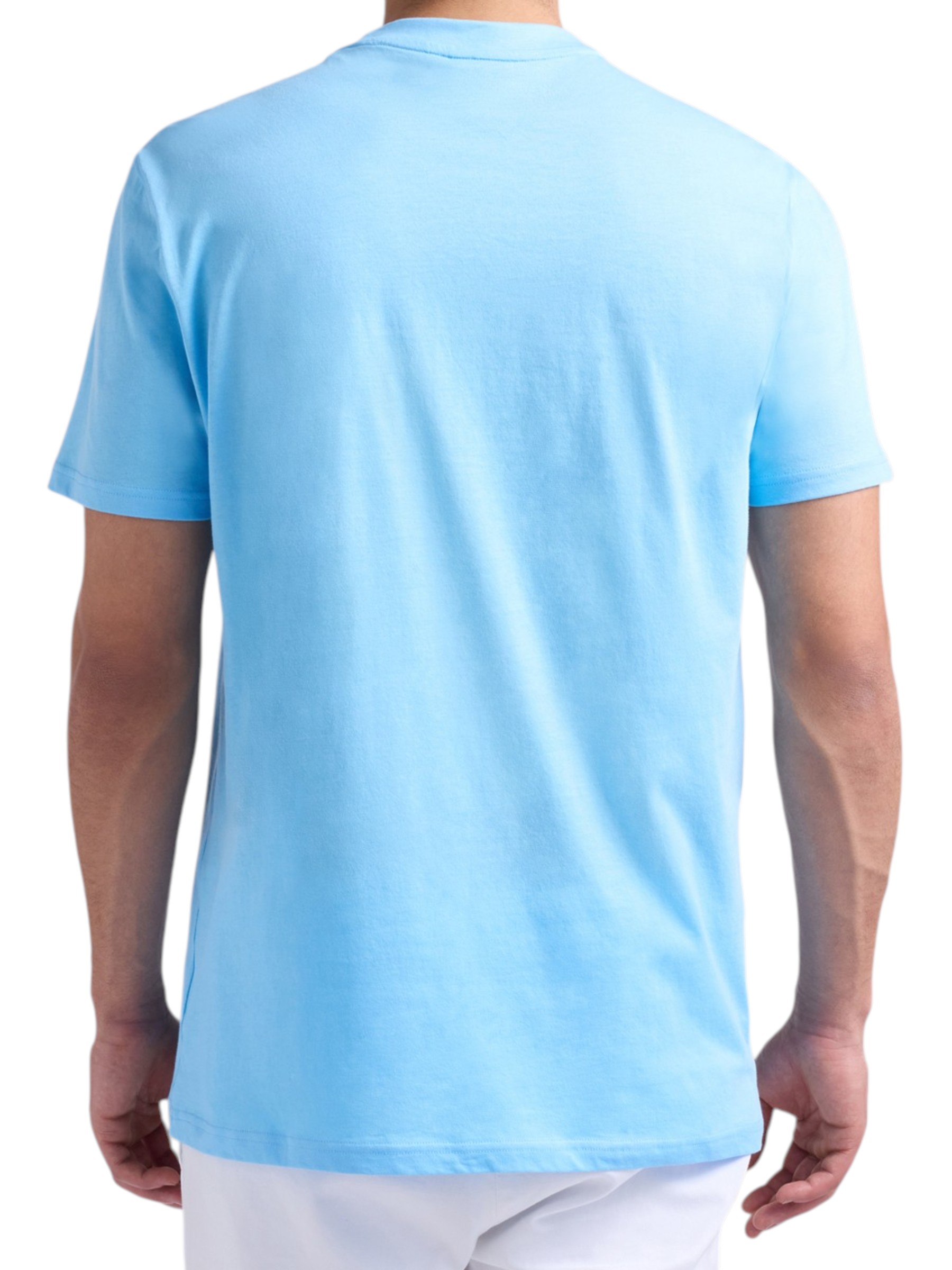 Harmont & Blaine - T-shirt uomo celeste Logo 3D - immagine 2