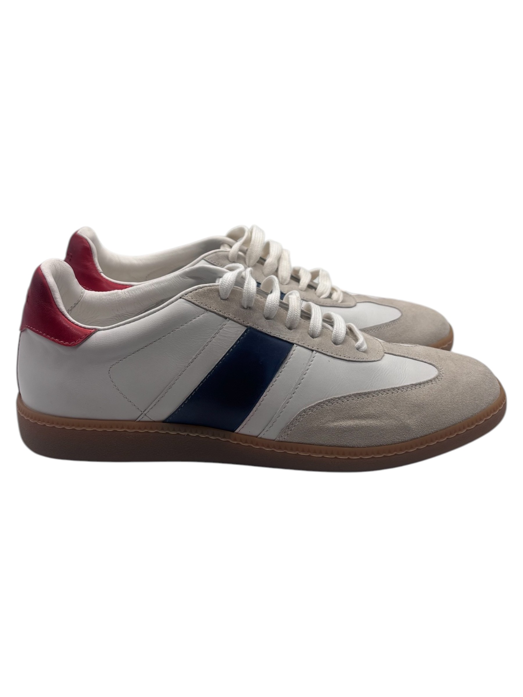 Brecos - Sneakers uomo in pelle e camoscio - 42 - immagine 3