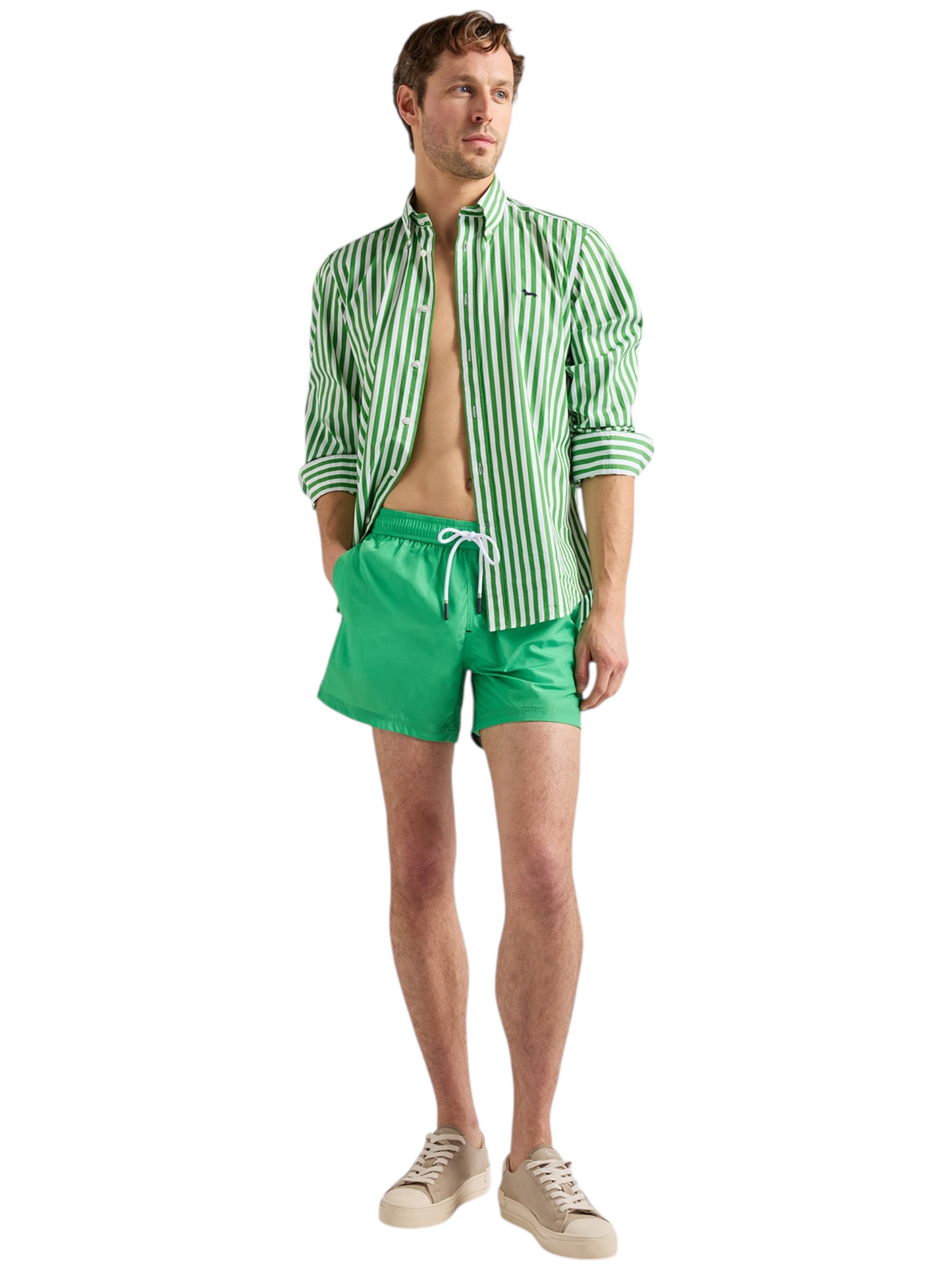 Harmont & Blaine – Costume da bagno uomo verde - immagine 3