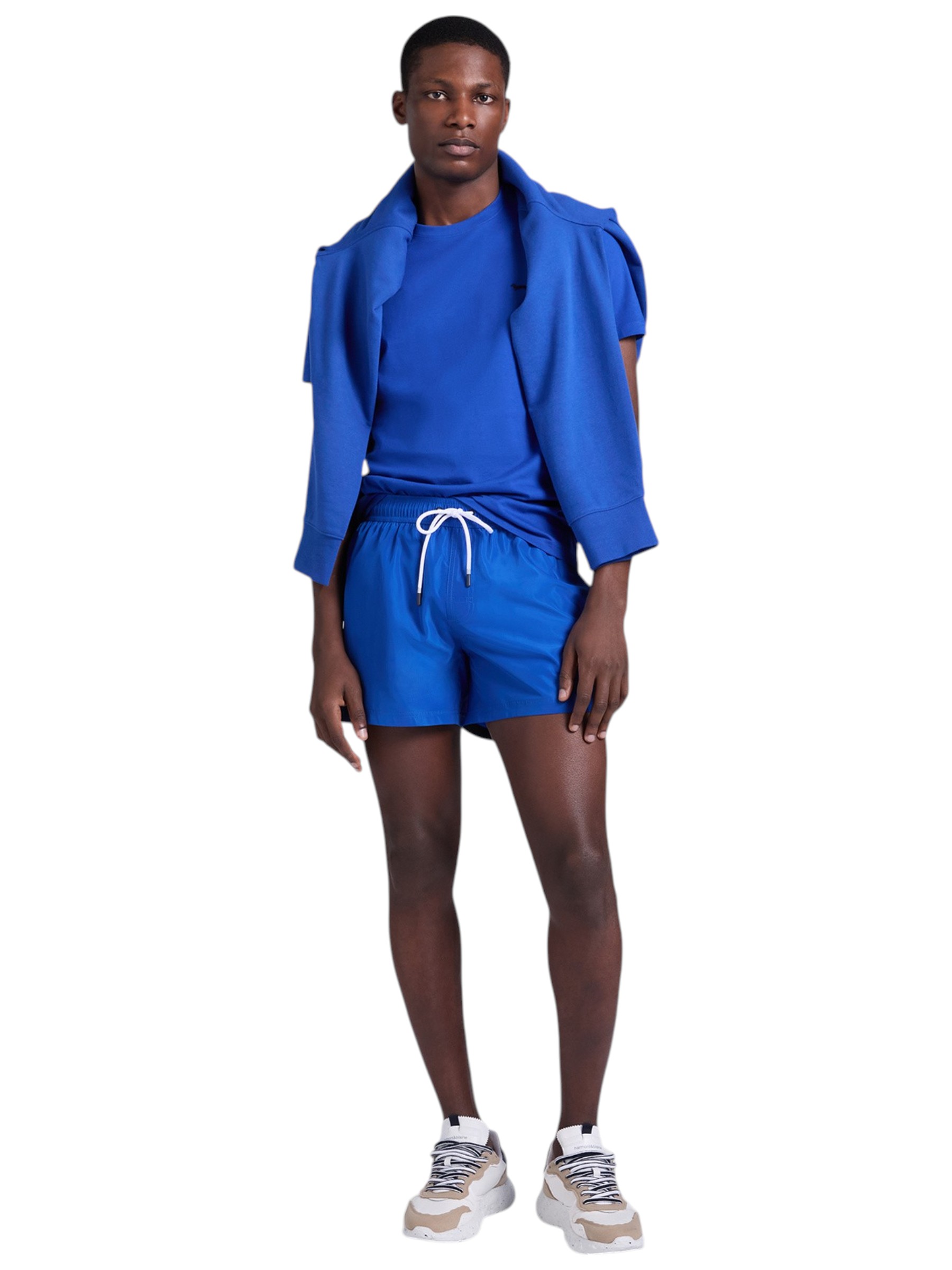 Harmont & Blaine - T-shirt Narrow Fit uomo bluette - immagine 3