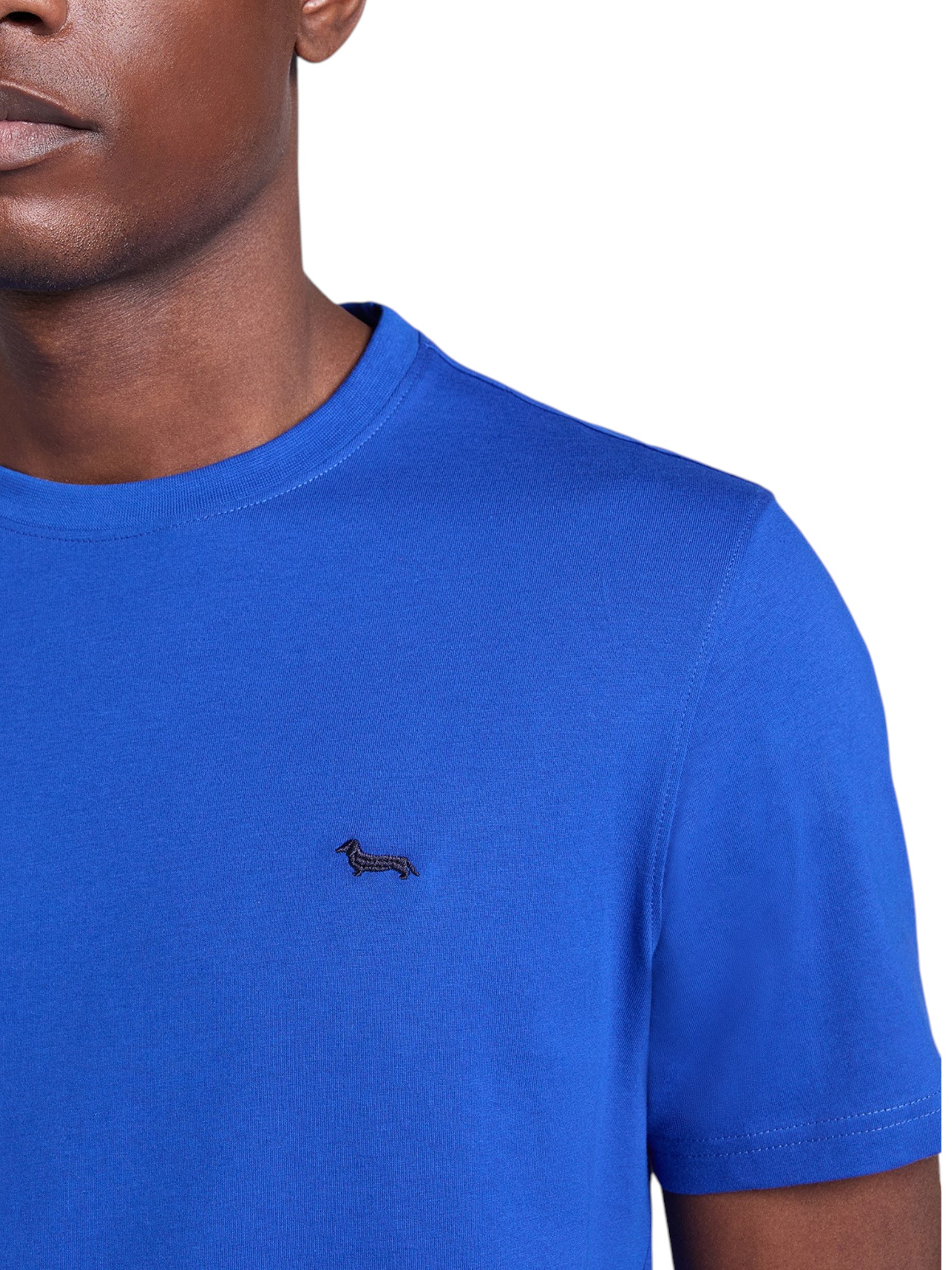 Harmont & Blaine - T-shirt Narrow Fit uomo bluette - immagine 4