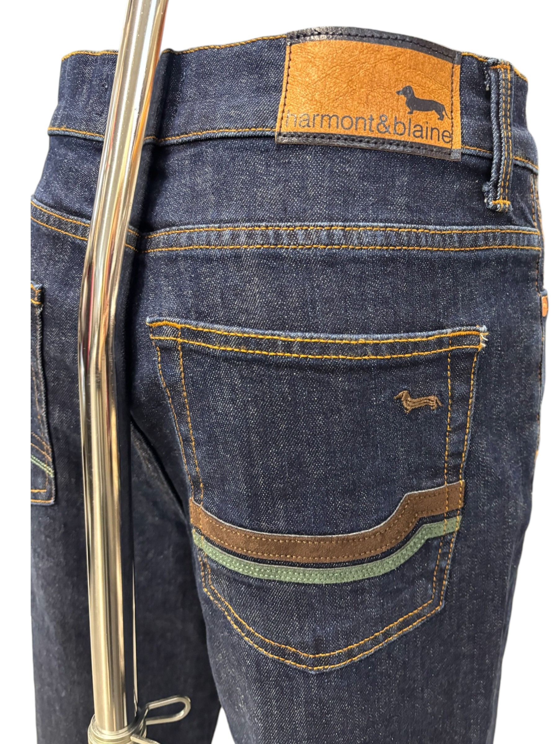Harmont & Blaine - Jeans donna dark wash modello Indigo - immagine 4