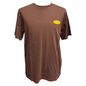 Autry – T-shirt in cotone marrone
