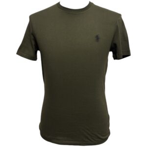 Polo Ralph Lauren - T-shirt in cotone verde oliva - S