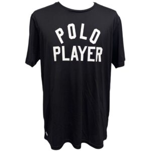Polo Ralph Lauren - T-shirt nera "Polo Player" Performance - XL