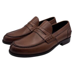 Raphael - Mocassini uomo in pelle color cuoio