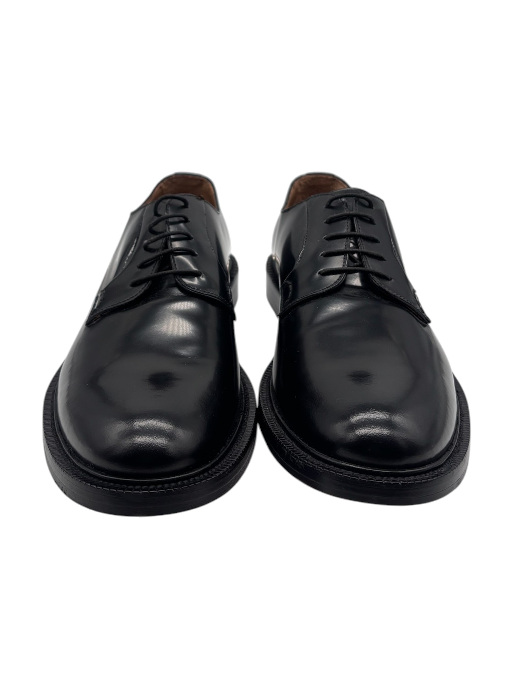 Raphael - Scarpe derby uomo in pelle nera - 45 - immagine 2