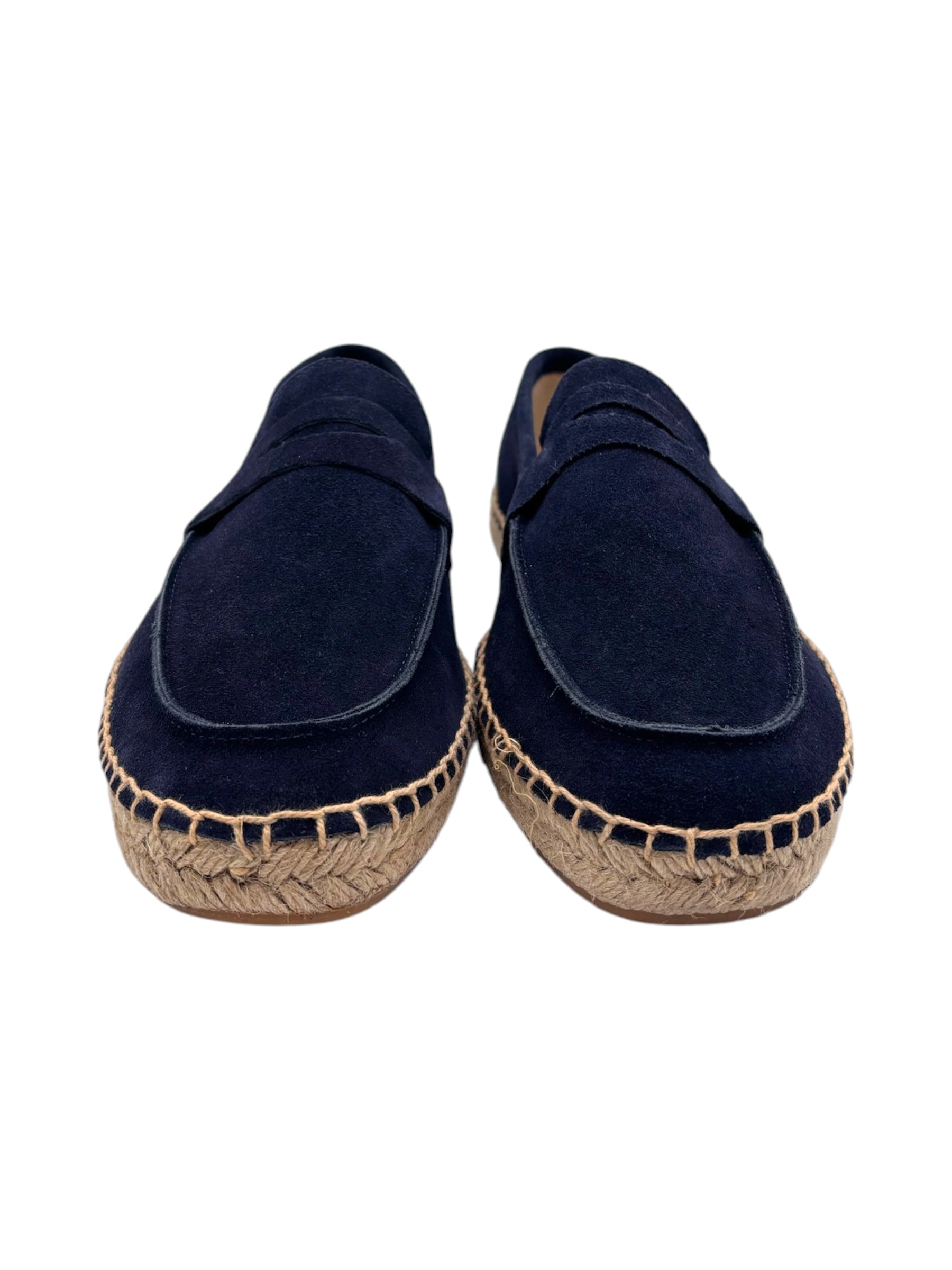 St. Tropez – Mocassini uomo in pelle scamosciata blu navy - immagine 2