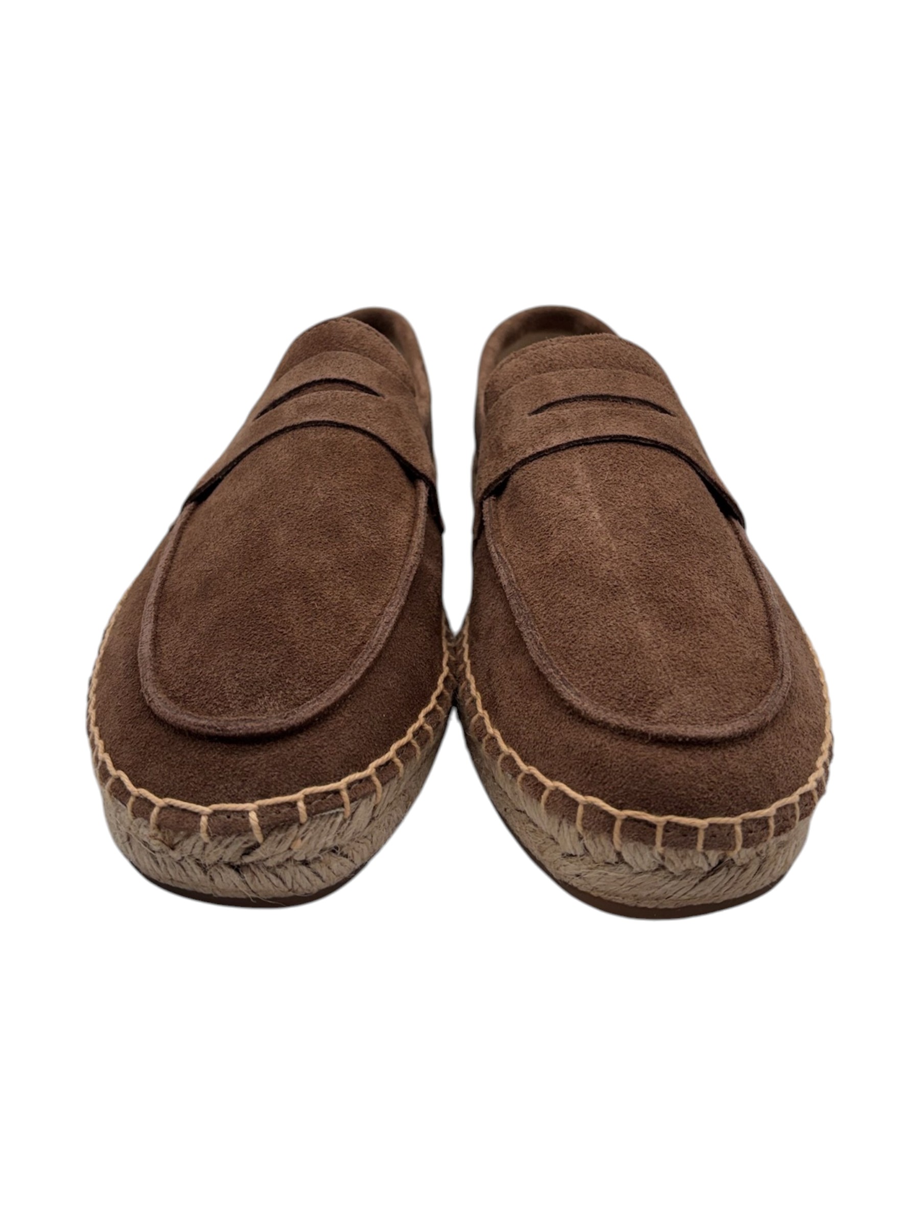 St. Tropez – Mocassini uomo in pelle scamosciata marrone - immagine 2