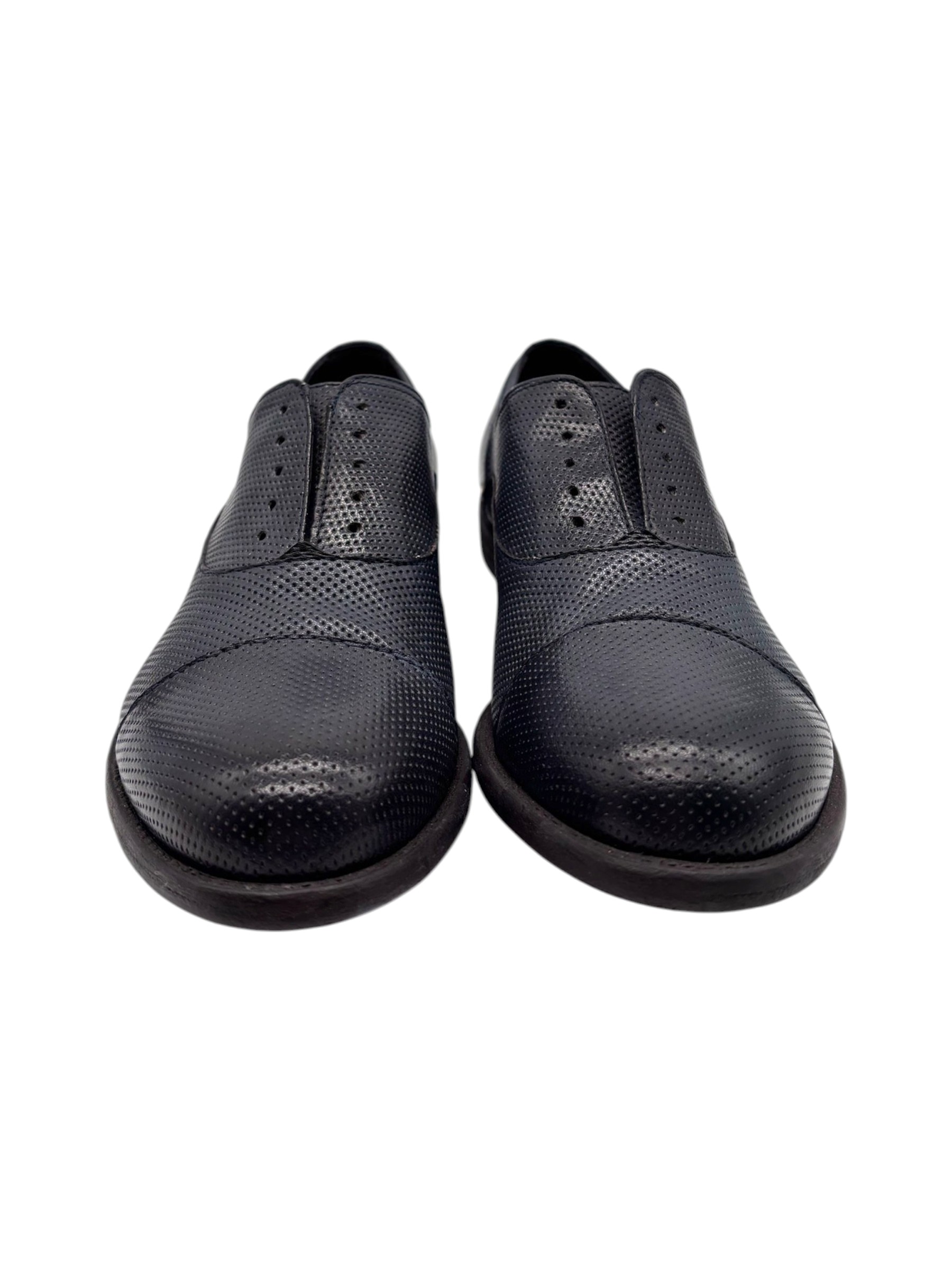 Raphael - Scarpe Oxford uomo in pelle senza lacci - 40 - immagine 2