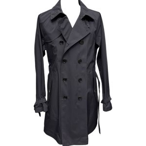 Baracuta - Trench doppiopetto uomo antracite - 50