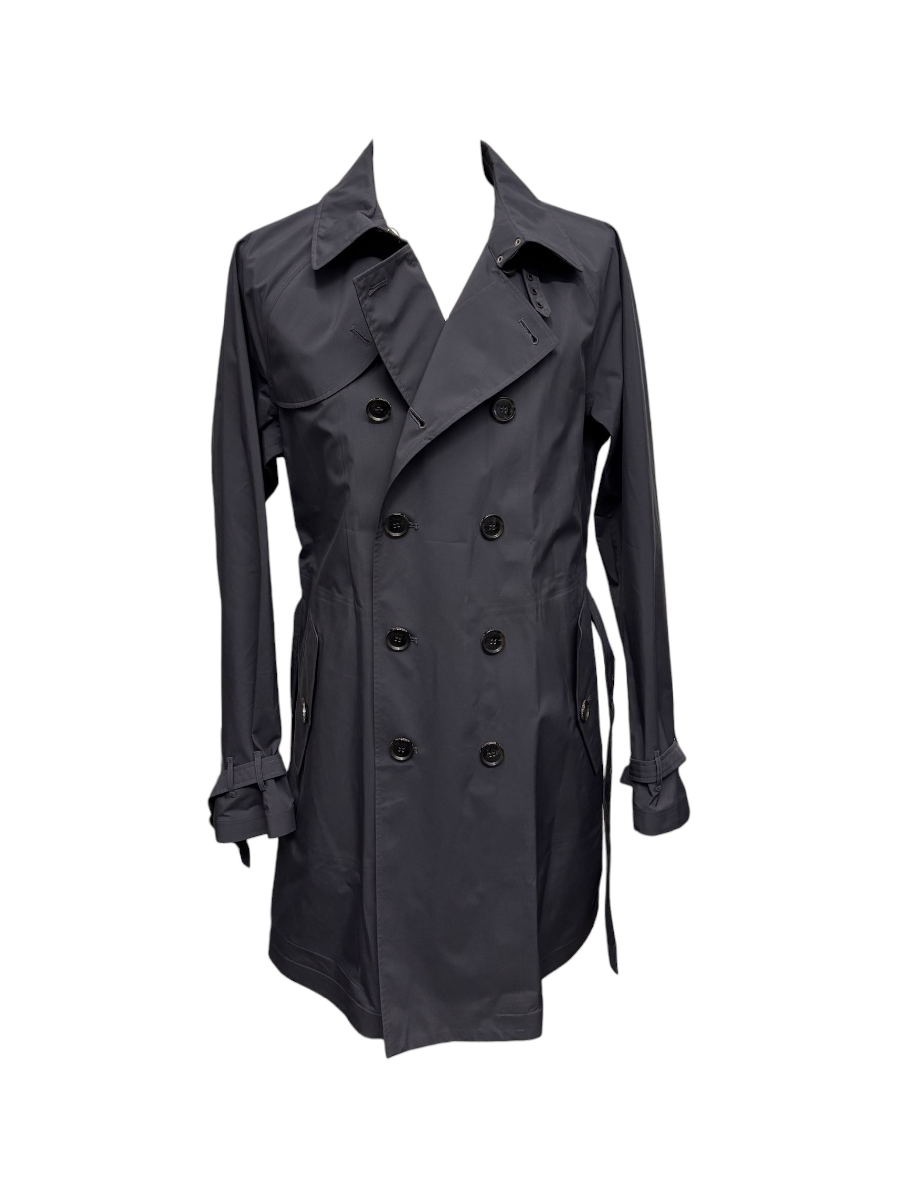 Baracuta - Trench doppiopetto uomo antracite - 50
