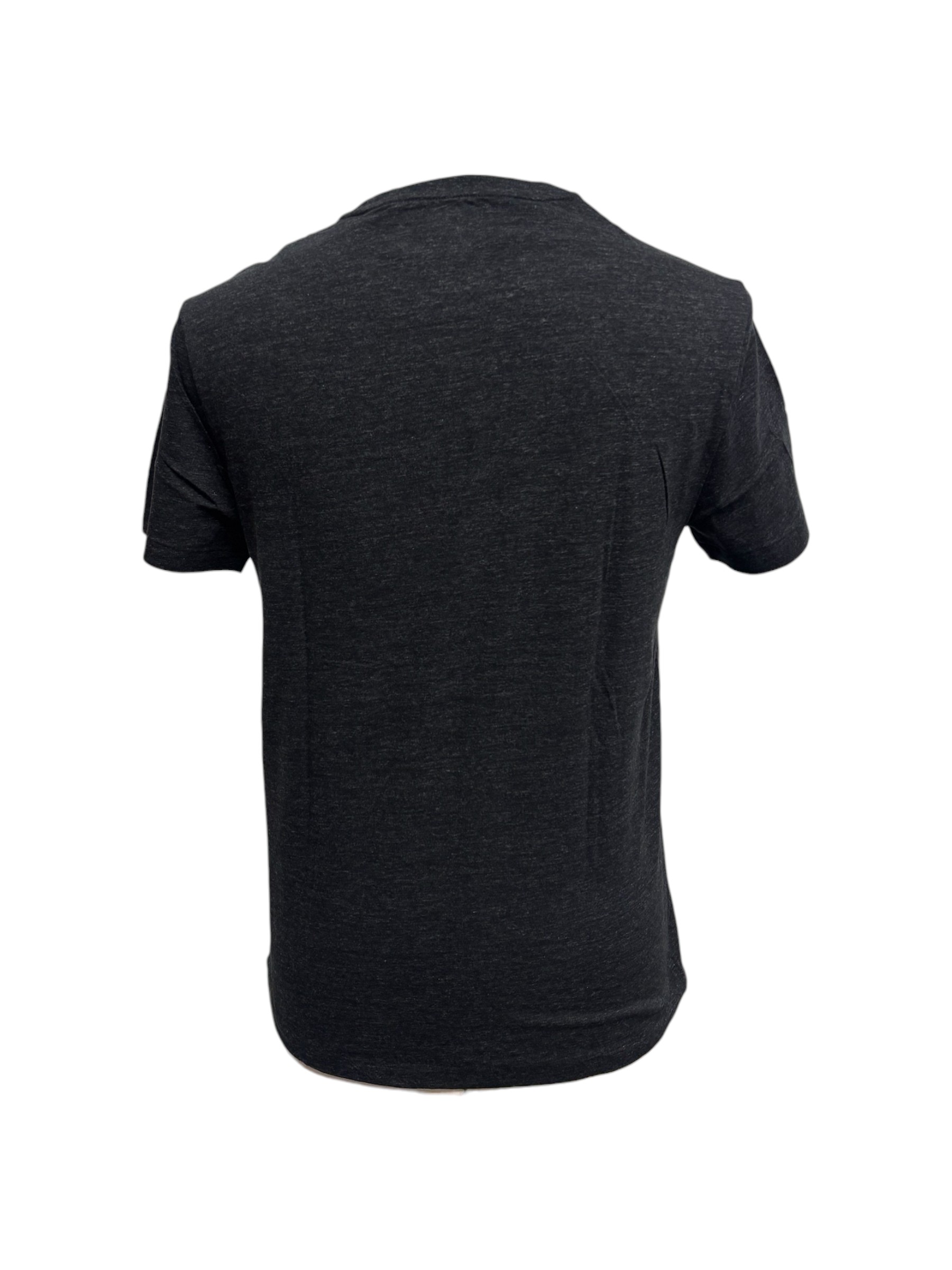 Polo Ralph Lauren - T-shirt in cotone grigio antracite melange - immagine 3